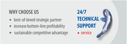 technical support 24/7: best of breed strategiv partner, increase bottom-line profitability, 
					sustainable competitive advantage